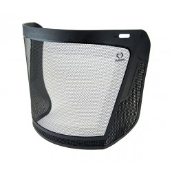 Safe steel mesh visor