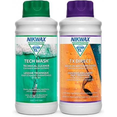 Nikwax skalbiklis plus impregnavimo priemonė