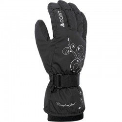 Ski Gloves Cairn Keira W black grey
