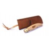 Leather Knife bag with Loop